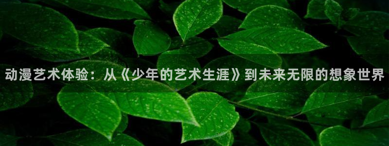 里番经典：动漫艺术体验：从《少年的艺术生涯》到未来无限的想象世界