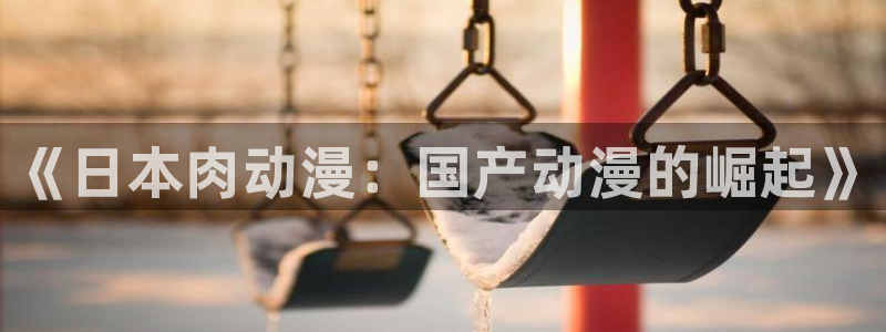 里番本子动漫：《日本肉动漫：国产动漫的崛起》